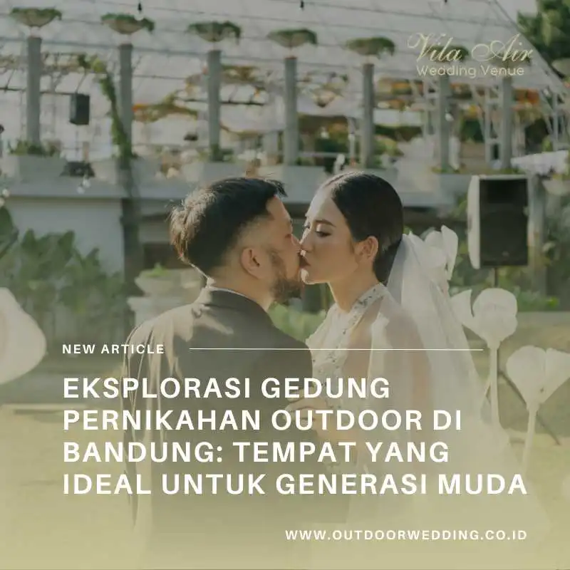 tempah nikah outdoor