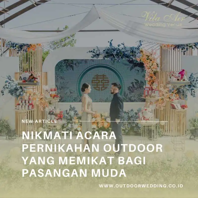 Outdoor wedding venue